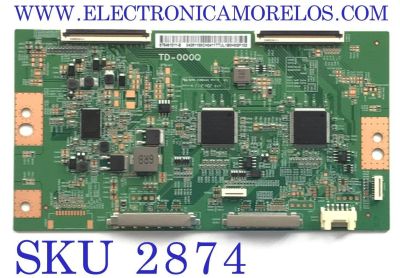 T-CON ORIGINAL PARA TV SONY / NUMERO DE PARTE 34.29110.0CH / 34291100CH / ST5461D11-B / 34291100CH0311 / TD-000Q / PANEL YDCM055DCS11 / DISPLAY ST6451D11-B VER.2.2 / MODELOS XR-55X85K / XR55X85K / XR-55X90K / XR55X90K / KD-55X85K / KD55X85K / XR-55X90CK